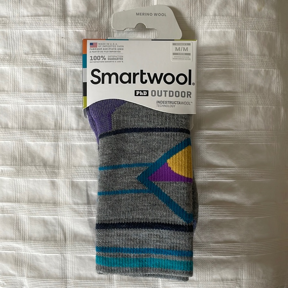 Smartwool Women’s Merino Wool PhD Outdoor Socks with Indestructawool Technology